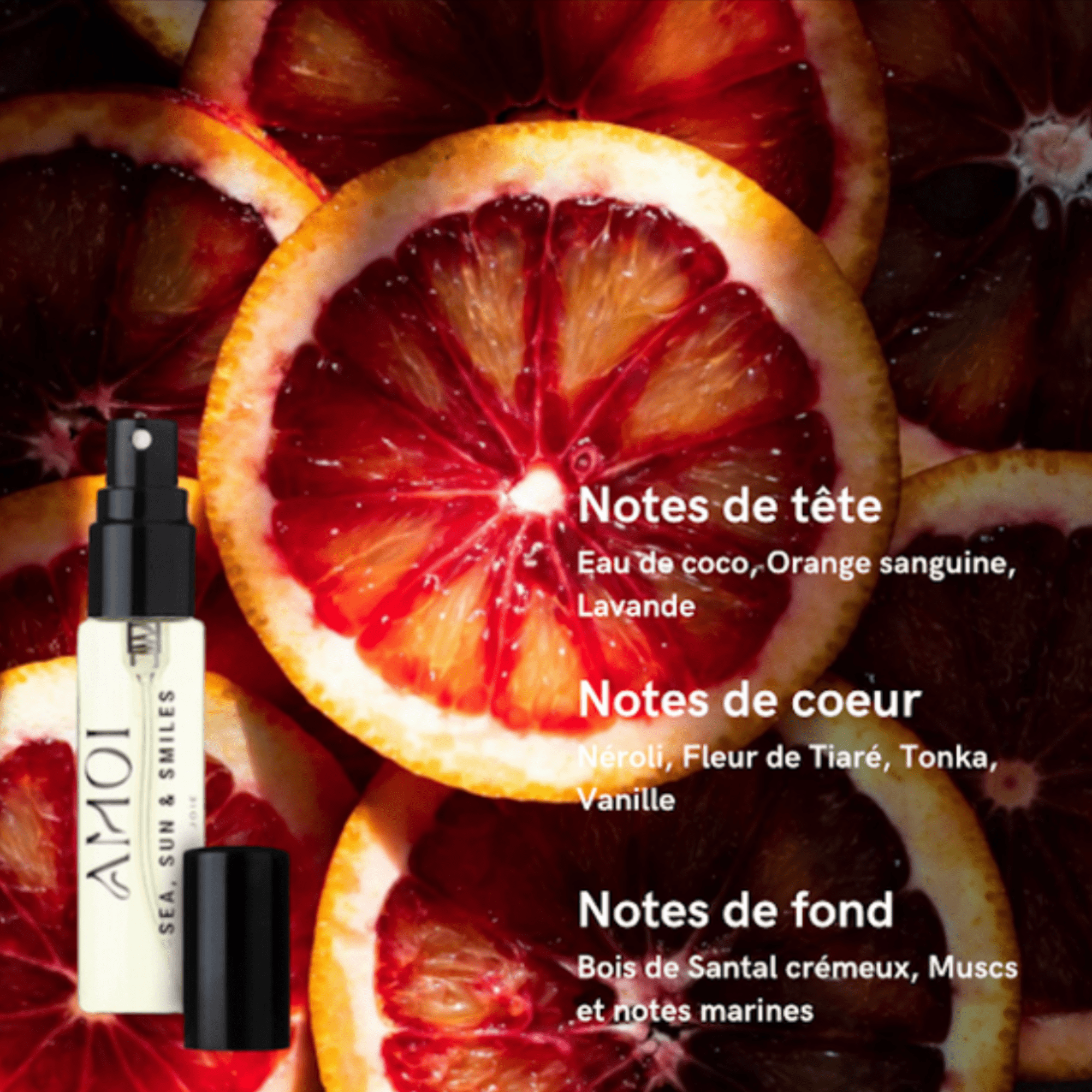 SEA, SUN & SMILES - JOIE Parfum AMOI